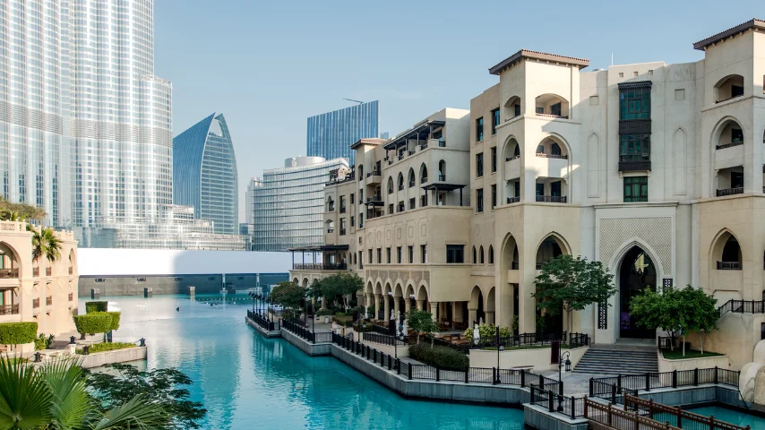 A luxurious residential apartment in Downtown Dubai